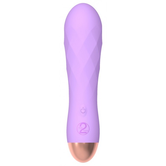 O pequeno vibrador para uma bolsa! Mini vibrador com textura excitante estimulante e textura aveludada de toque macio. O vibrador é da segunda geração Cuties. Com 7 modos de vibração diferentes. Pode ser recarregado com