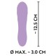 O pequeno vibrador para uma bolsa! Mini vibrador com textura excitante estimulante e textura aveludada de toque macio. O vibrador é da segunda geração Cuties. Com 7 modos de vibração diferentes. Pode ser recarregado com