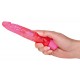 Vibrador Jelly, muito flexível para encontrar o centro do prazer através da sua backdoor.Com formato realista, cabeça e veias pronunciadas e vibrações com multivelocidades.Material com um revestimento macio.Livre de ftal