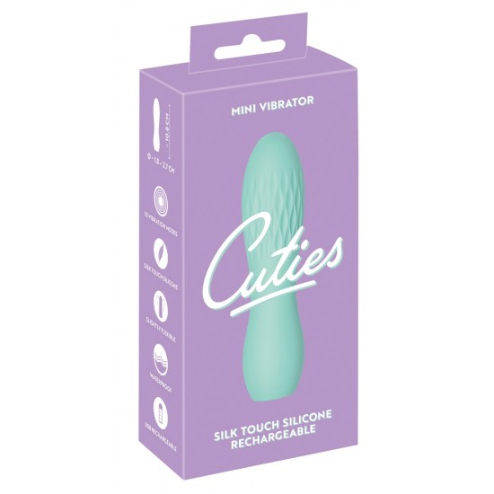 Bonito demais para ser verdade! Minivibrador prático e compacto da 3ª geração de Cuties com vibração extremamente poderosa e profunda que pode ser convenientemente controlada em 10 modos variados simplesmente pressionan