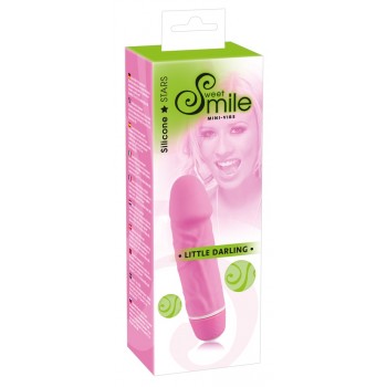 SMILE Minivibe geädert pink