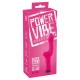 Straight neon pink vibrator with a ball-shaped head and a dotted surface for clitoral stimulation. 10 powerful vibration modes at the push of a button. It can be recharged with the included USB cable. Complete length 18