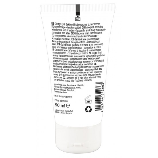 Abre o apetite para beijos íntimos! Gel vegano à base de água com aroma e sabor de chocolate. Para uma massagem erótica de corpo inteiro. 50 ml. Ingredientes: Aqua, Alcohol Denat, Glycerin, Sorbitol, Hydroxyethylcel