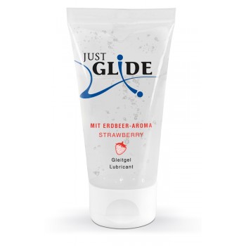 Lubrificante base agua Morango Just Glide  50 ml