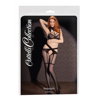 Suspender Belt + Stockings S-L