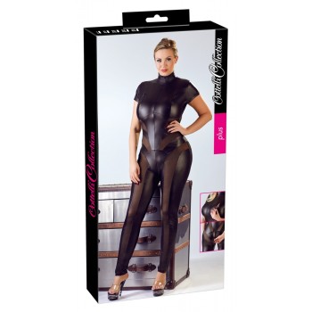 Jumpsuit with Net 4XL