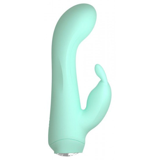 Mini vibrador da 4ª geração de CutiesVibração poderosa e profunda em 10 modosBotão de pedra preciosa cintilante em forma de coraçãoDesign purista e com textura suavePerfeitamente curvado com cabeça de massagem do ponto G