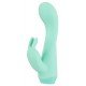 Mini vibrador da 4ª geração de CutiesVibração poderosa e profunda em 10 modosBotão de pedra preciosa cintilante em forma de coraçãoDesign purista e com textura suavePerfeitamente curvado com cabeça de massagem do ponto G