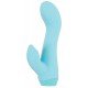 Mini vibrador coelho da 4ª geração de CutiesVibração forte e profunda em 10 modosBotão de pedra preciosa cintilante em forma de coraçãoDesign purista e com textura suaveCurva perfeita com cabeça de massagem para o ponto