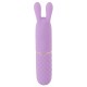 Vibrador clitoriano da 5ª geração de CutiesCom vibro-orelhas macias e flexíveisVibrações intensas que vão fundo no interiorFácil de usarDesign elegante em cor pastelA textura de diamante facilita a pegadaSilicone aveluda